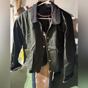 J. Crew cropped barn jacket